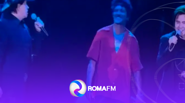 SURPRESA: Chitãozinho e Xororó cantam em show de Bruno Mars em SP